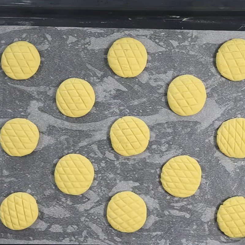 Step 4 Bake the cookies Sweet potato cookies