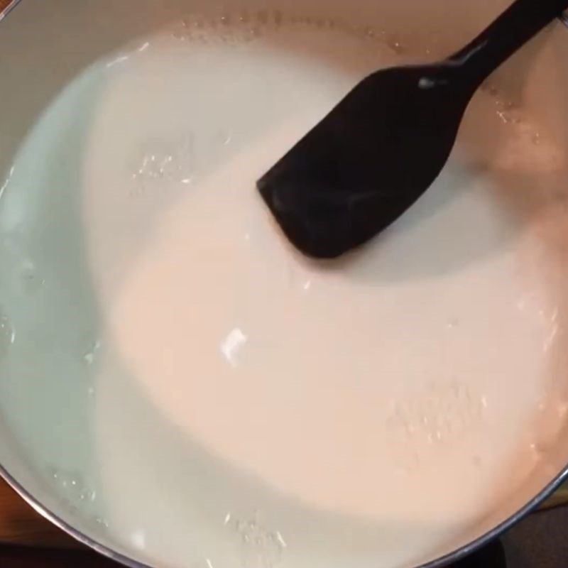 Step 1 Prepare the milk mixture Yogurt Drink using an oven