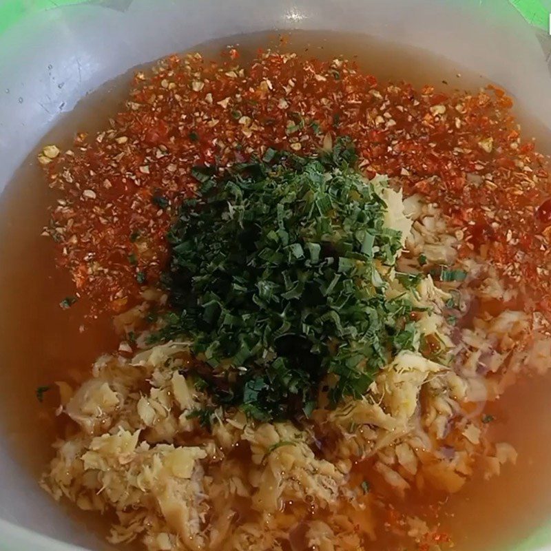 Step 2 Prepare the fish marinade mixture Dry snakehead fish