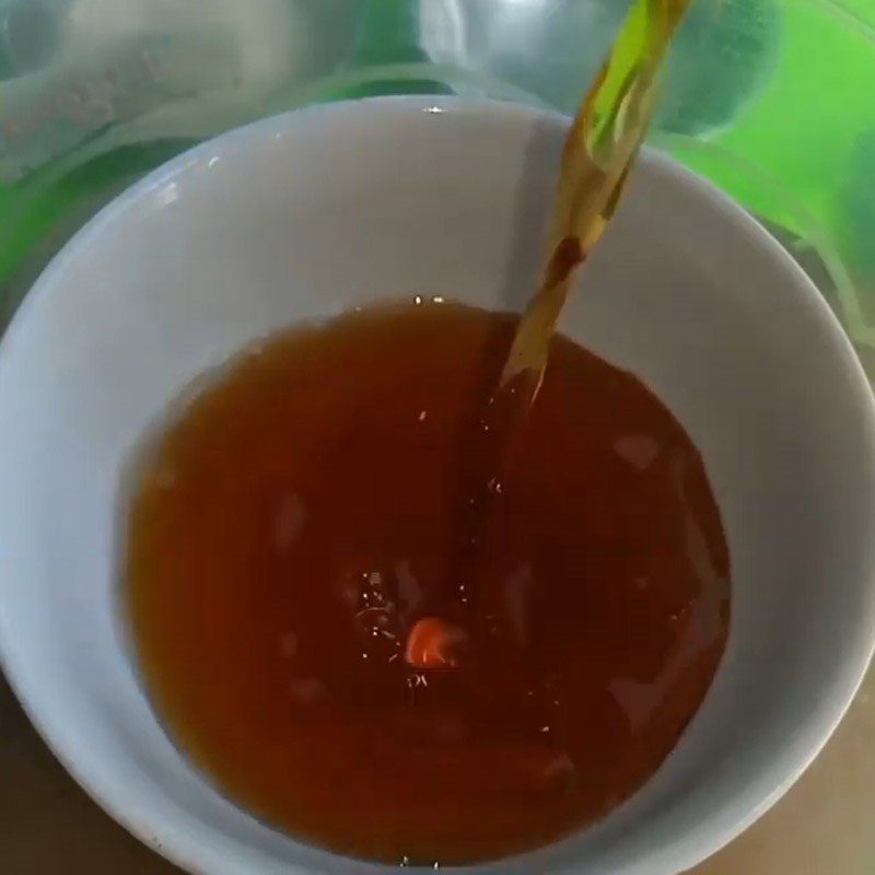 Step 2 Prepare the fish marinade mixture Dry snakehead fish