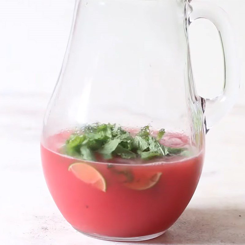 Step 3 Mix mojito watermelon mojito
