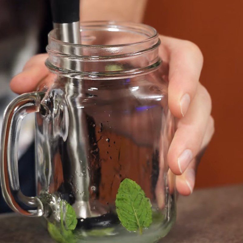 Step 3 Make a mojito Blueberry Peach Mojito