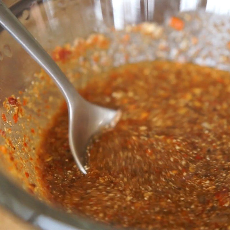 Step 4 Prepare dipping sauce with lemongrass chicken