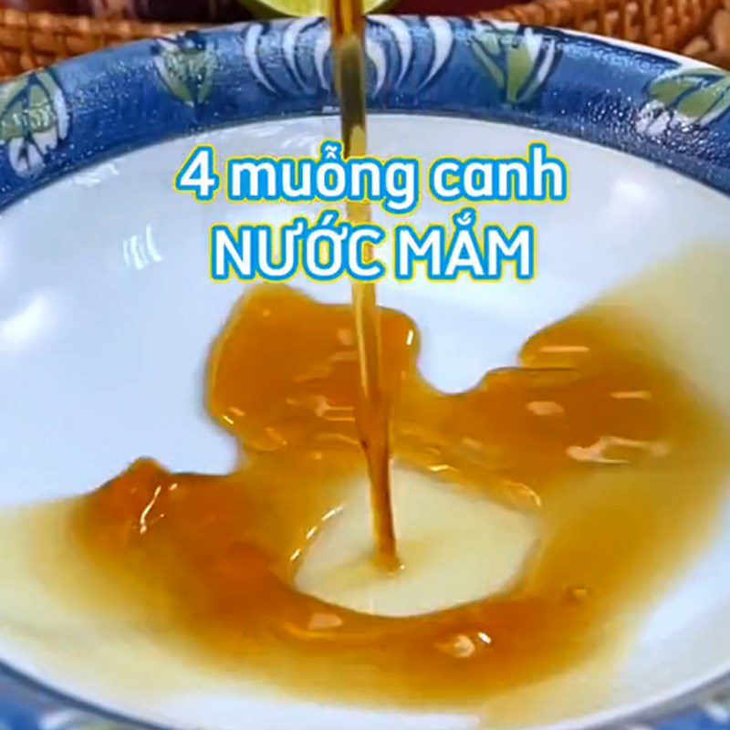 Step 2 Prepare the Sauce Fried Anchovy with Garlic Fish Sauce (Recipe shared from TikTok Let's Cook with TasteVN)