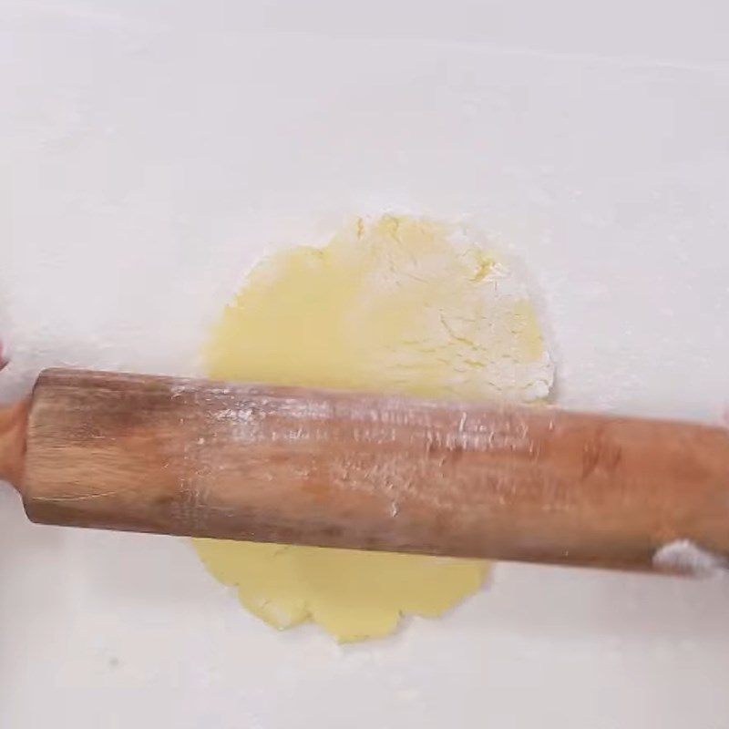 Step 2 Making chewy potato balls Mango pudding