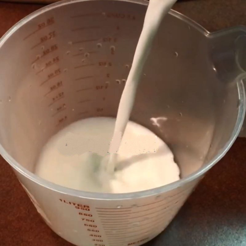 Step 2 Prepare the yogurt starter Yogurt Drink using an oven