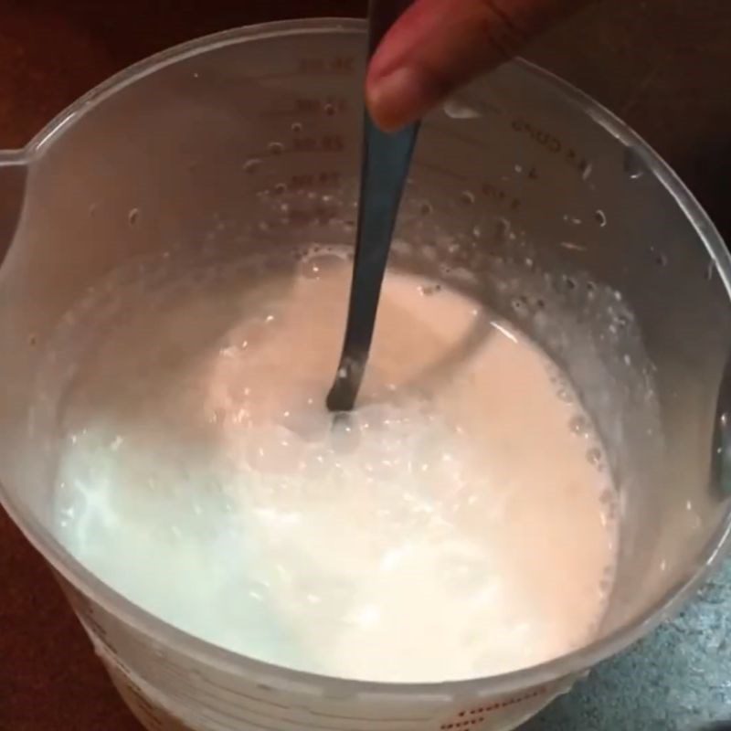 Step 2 Prepare the yogurt starter Yogurt Drink using an oven