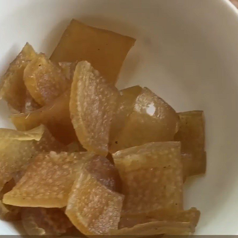 Step 3 Drying pork skin Crispy fried pork skin using an air fryer