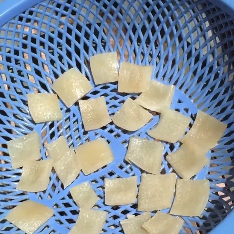 Step 3 Drying pork skin Crispy fried pork skin using an air fryer