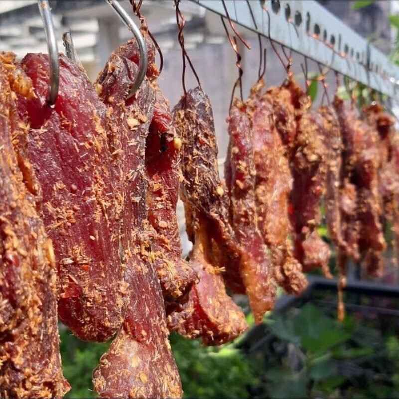 Step 4 Drying and dehydrating meat Deer