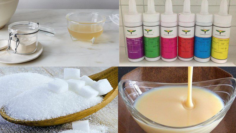 Ingredients for 3D jelly dish