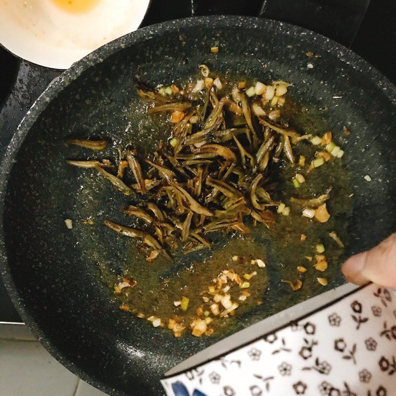 Step 2 Sautéed Anchovies