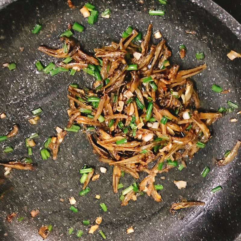 Step 2 Sautéed Anchovies