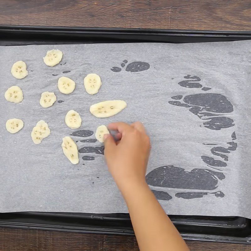 Step 2 Dried bananas using an oven Crispy Dried Bananas