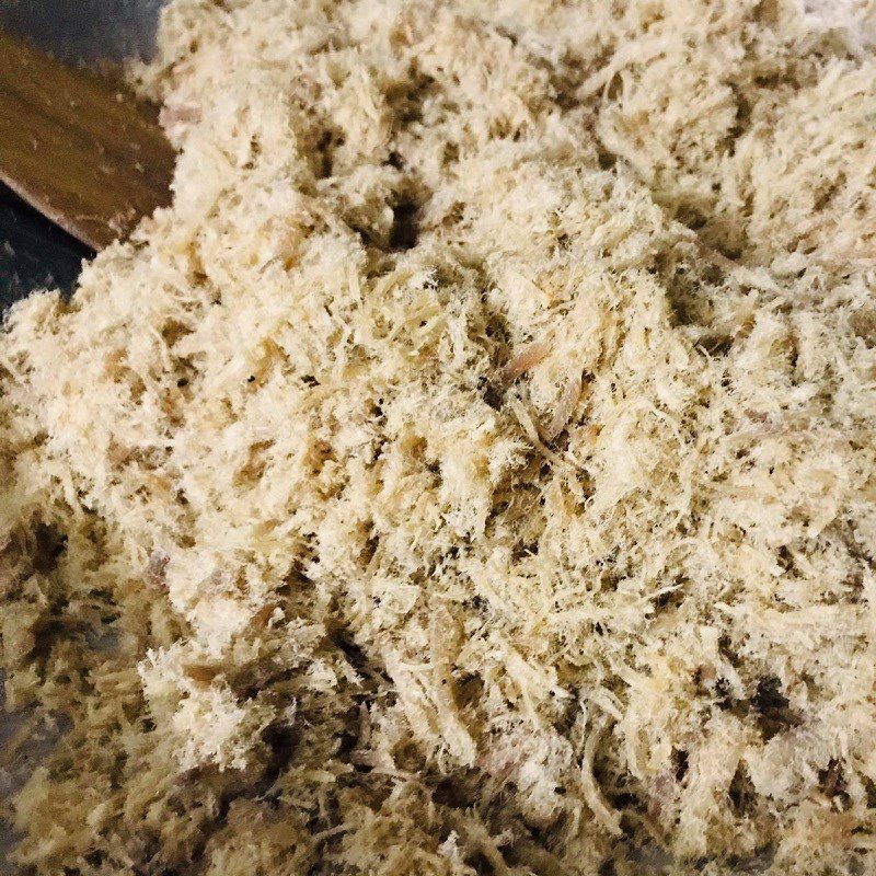 Step 5 Dried meat Shredded pork (recipe shared by a user)