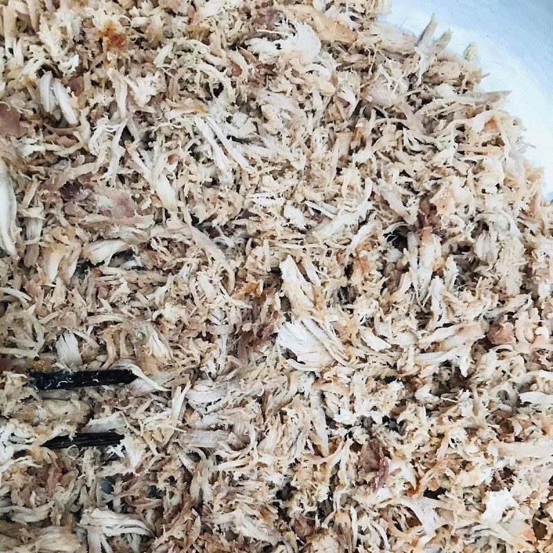 Step 5 Dried meat Shredded pork (recipe shared by a user)