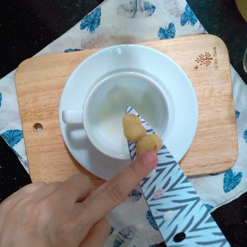 Step 2 Make honey lemon ginger water Honey lemon ginger water