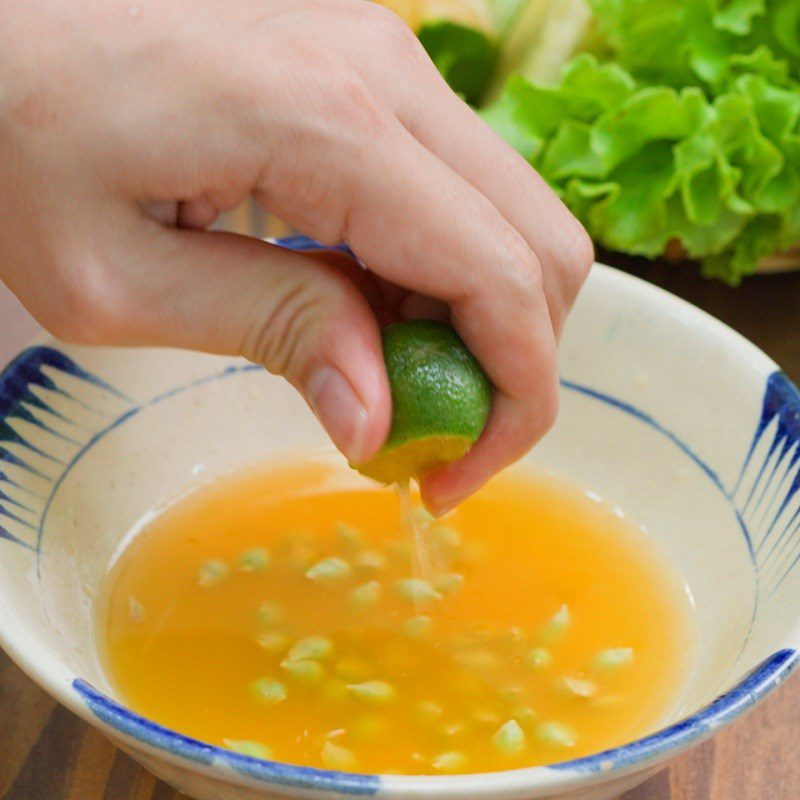 Step 2 Prepare other ingredients Hotpot with goby fish and tắc