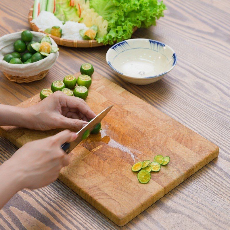 Step 2 Prepare other ingredients Hotpot with goby fish and tắc