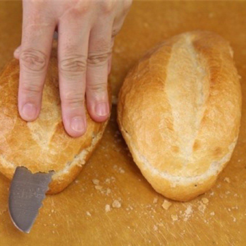 Step 1 Prepare the bread Vegetarian Braised Pork