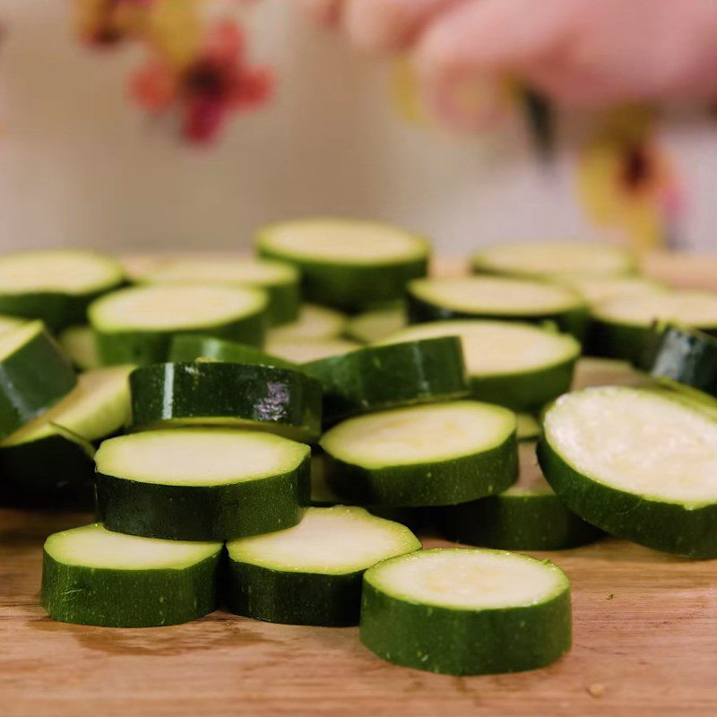 Step 1 Prepare the zucchini Fried Zucchini with Cheese