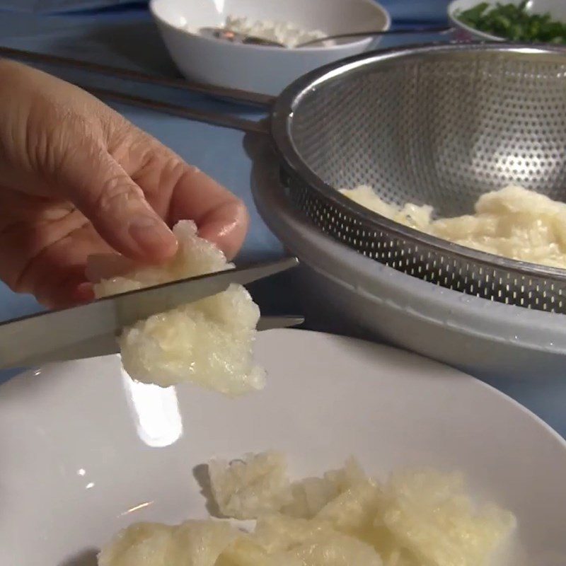 Step 1 Prepare fish maw Fish Maw Soup