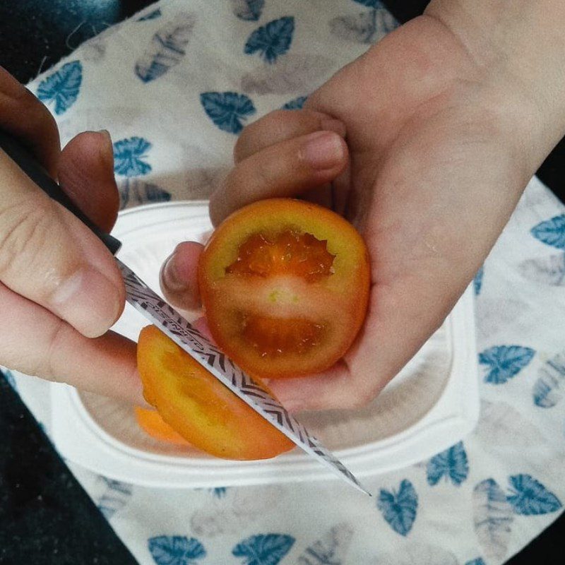 Step 1 Prepare the tomatoes Stuffed tomatoes using an air fryer