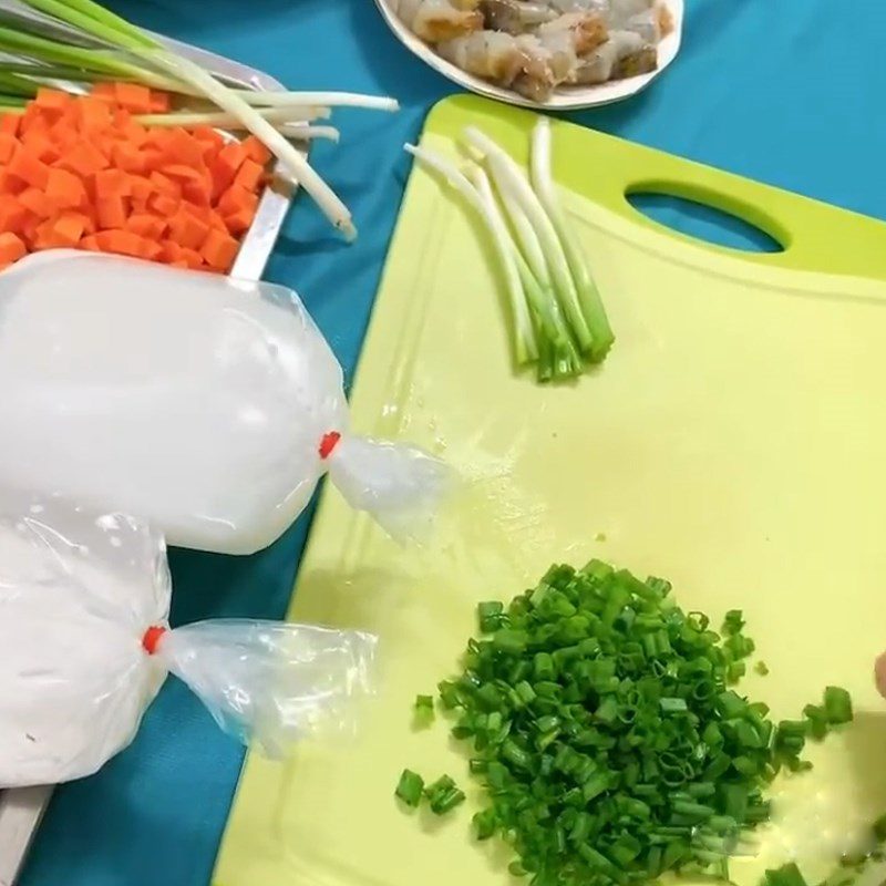 Step 2 Prepare other fish ingredients Fish cake with coconut milk