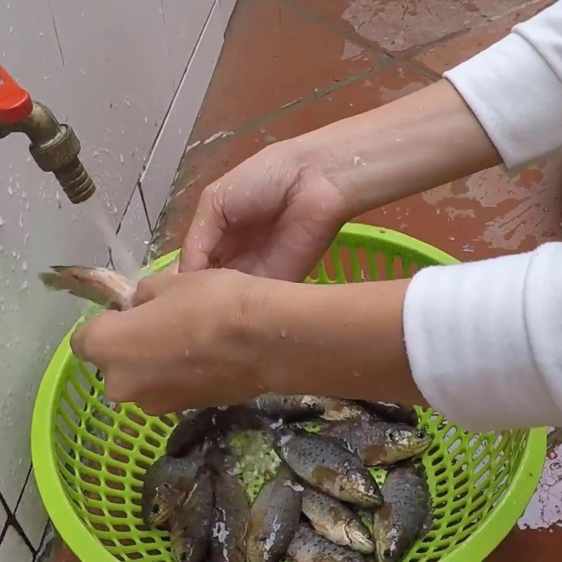 Step 1 Prep Carp Sticky Rice with Wild Carp