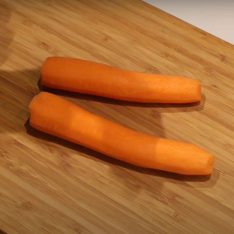 Step 1 Prepare the Carrots for Carrot Snack