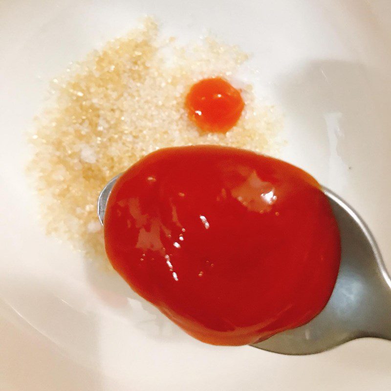 Step 1 Prepare the fish and mix the sauce for Spicy Dried Anchovies