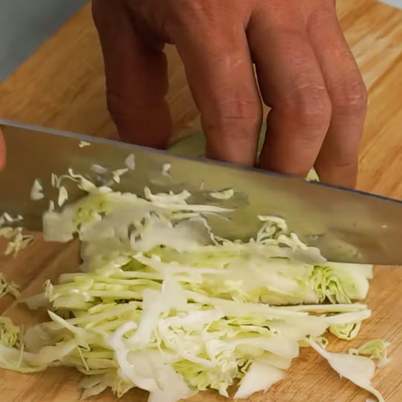 Step 1 Prepare the vegetables for Black Bread Salad with Shrimp and Tomatoes