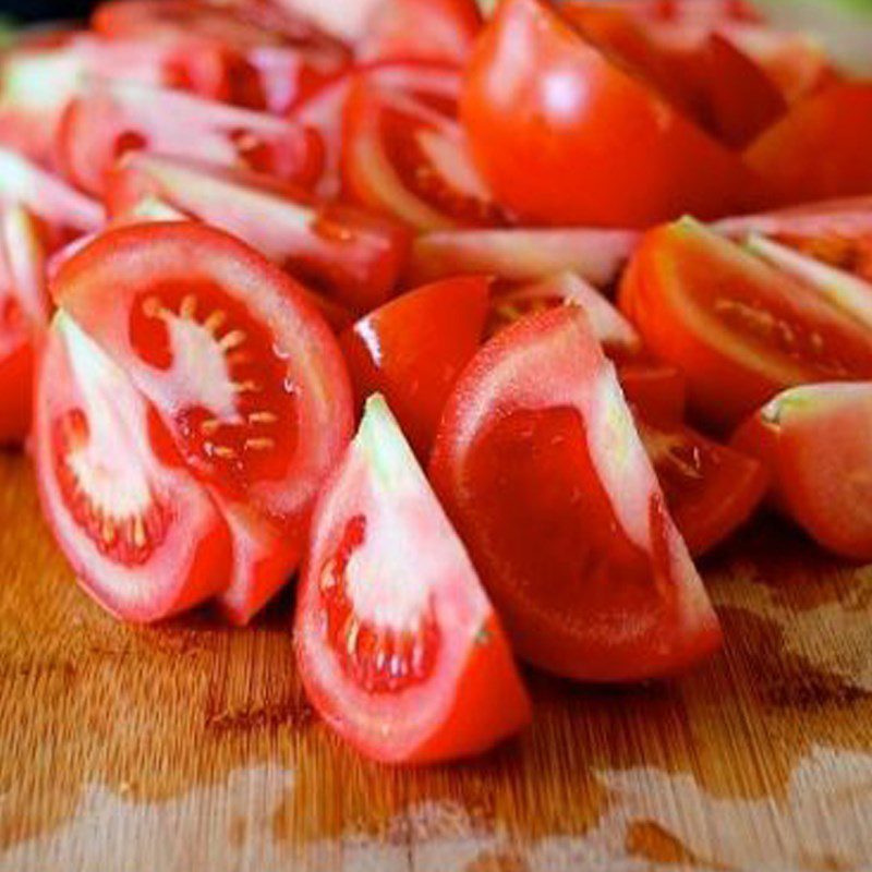 Step 2 Prepare vegetables for dry hotpot without broth