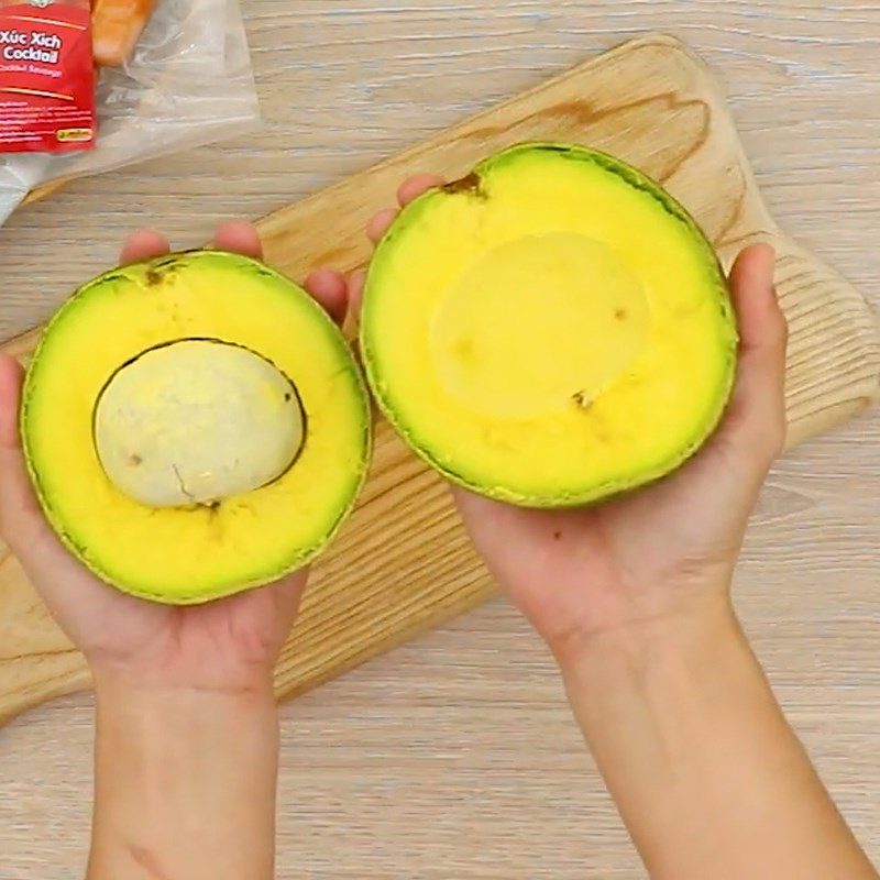 Step 2 Prepare the vegetables Stuffed Sausage Avocado Salad