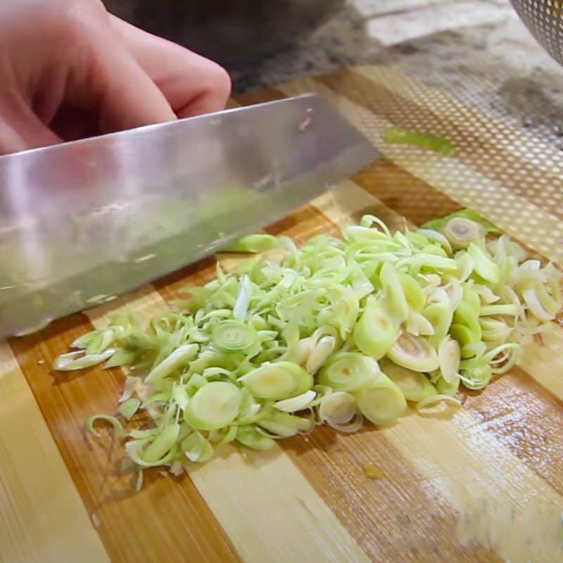 Step 4 Prepare the vegetables Thai five-color salad