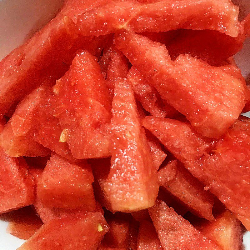 Step 1 Prepare the ingredients for Passion Fruit Watermelon Smoothie