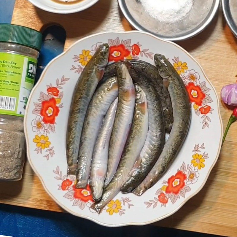 Step 2 Preparing Ingredients Eel Porridge with Green Onion