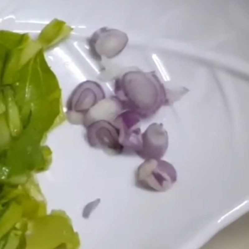 Step 1 Prepare the ingredients for Eel Porridge with Bok Choy