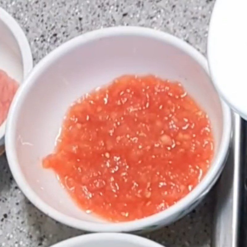 Step 1 Prepare the ingredients for minced meat tofu tomato porridge