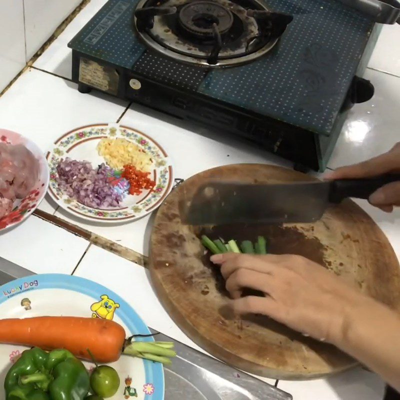 Step 1 Prepare the Ingredients for Fish Cake Wrapped in Long Beans