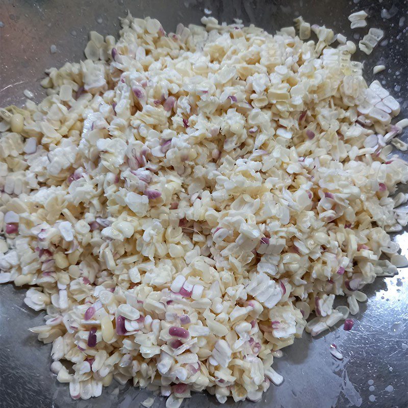 Step 1 Prepare the ingredients for Crispy Corn Fritters