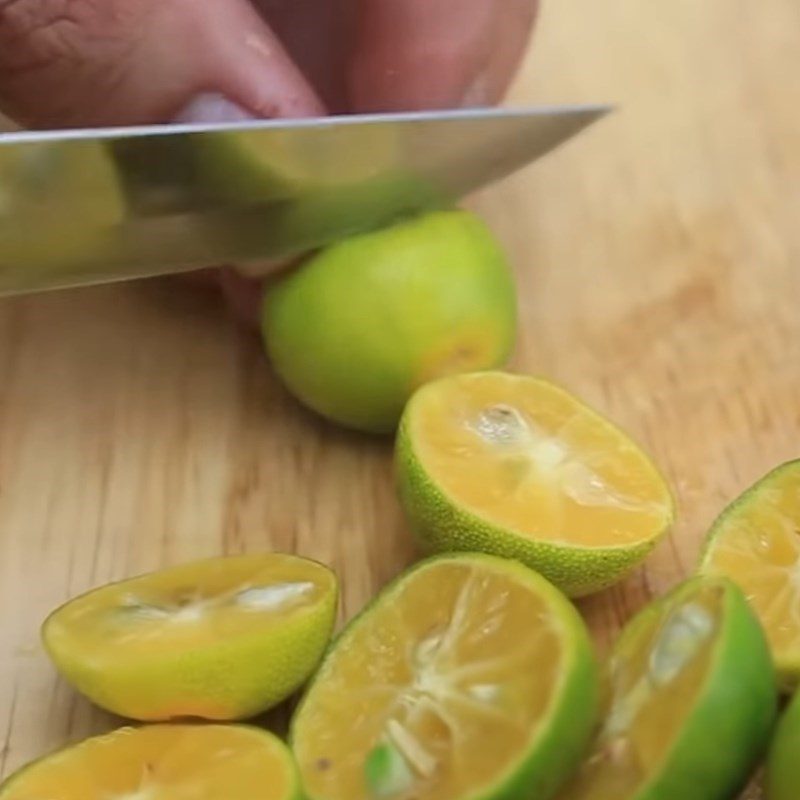 Step 1 Prepare the ingredients for Coconut with Kumquat and Sour Plum