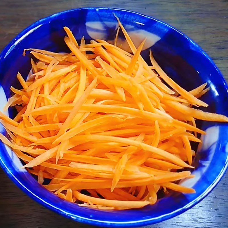 Step 2 Prepare the other ingredients Vegetarian Cabbage and Carrot Salad