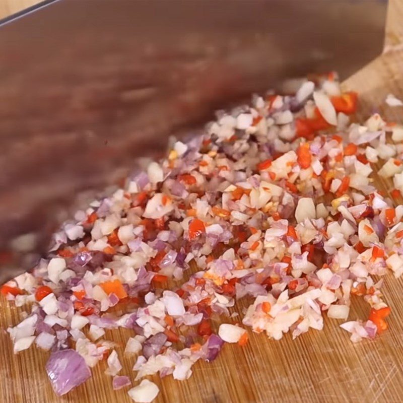 Step 2 Prepare the other ingredients Fried Pork Belly with Fish Sauce