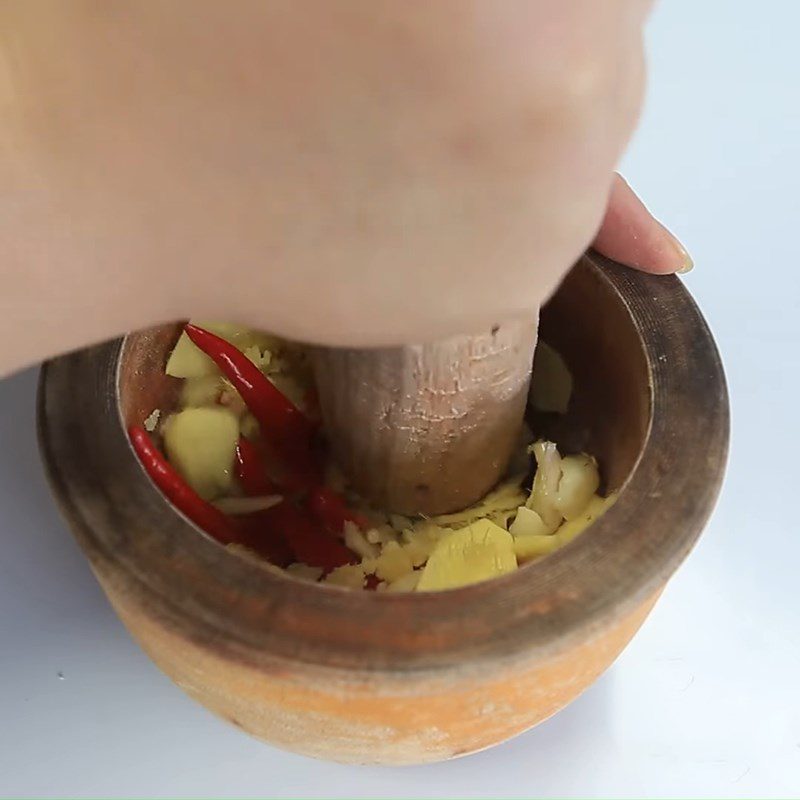 Step 2 Prepare other ingredients Pickled Napa cabbage