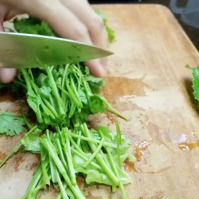 Step 2 Prepare other ingredients Mixed rice paper with soy sauce