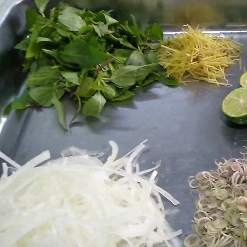 Step 2 Prepare the other ingredients Duck mango salad