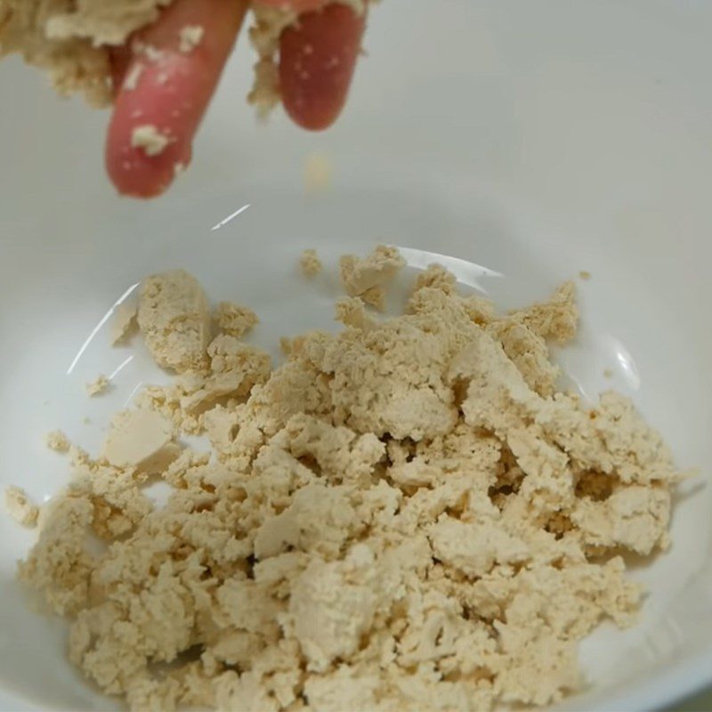 Step 1 Prepare the ingredients for the cake Steamed Vegetarian Radish Cake