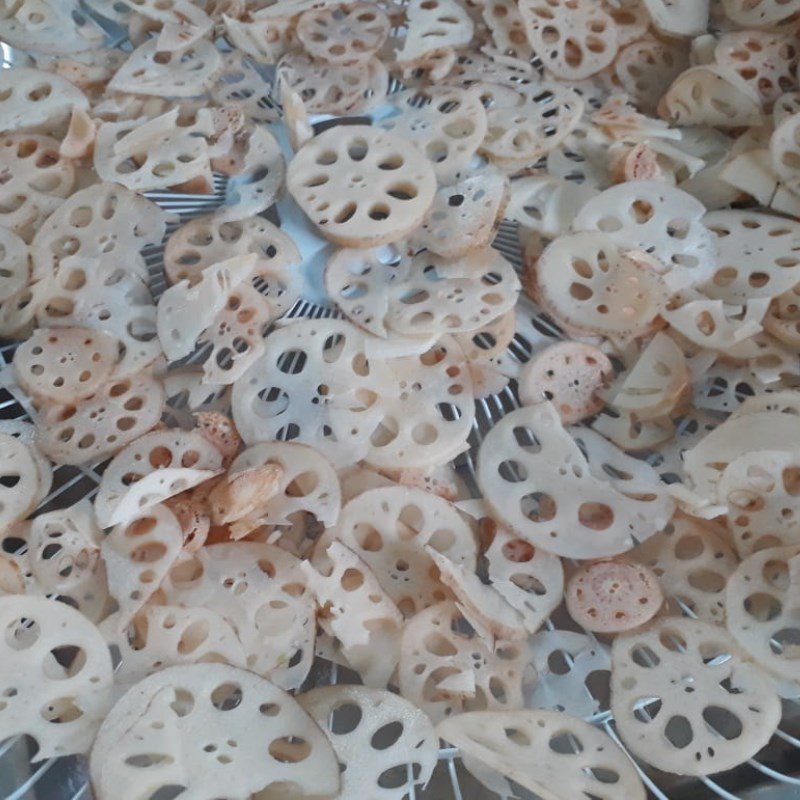 Step 1 Prepare lotus root Dried lotus root tea