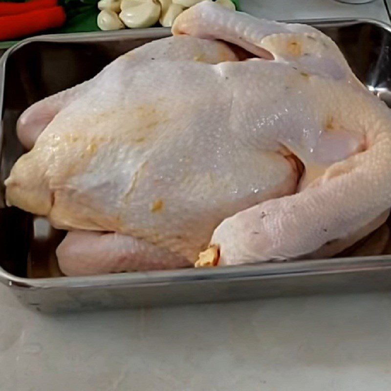 Step 1 Prepare the chicken Roasted Chicken with an oven